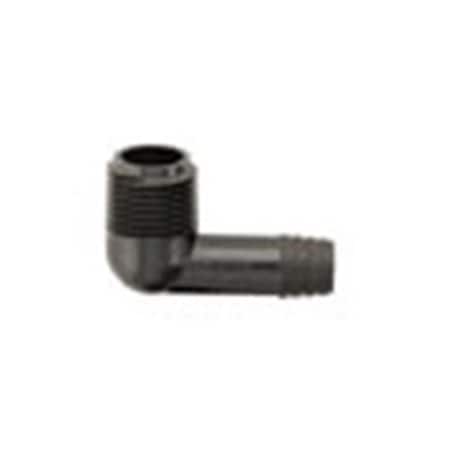 53270 Funny Pipe Male Elbow .37 X .5 In.